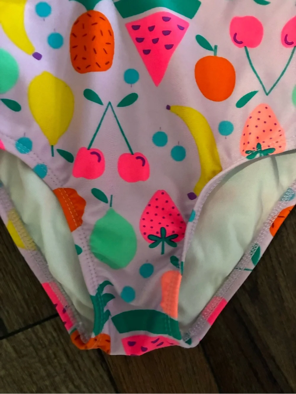 Cat & Jack sz 3T 4-Piece Swim Set Lavender Ruffle Bikini + Patterned One-Pieces